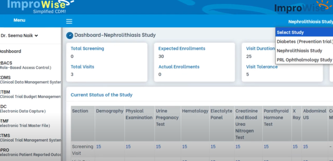screenshot of ImproWise