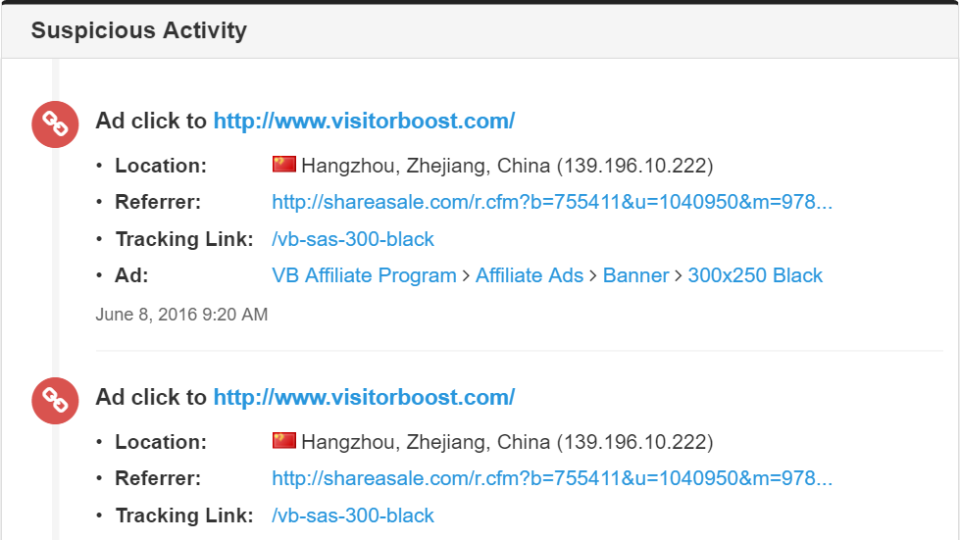 screenshot of Improvely