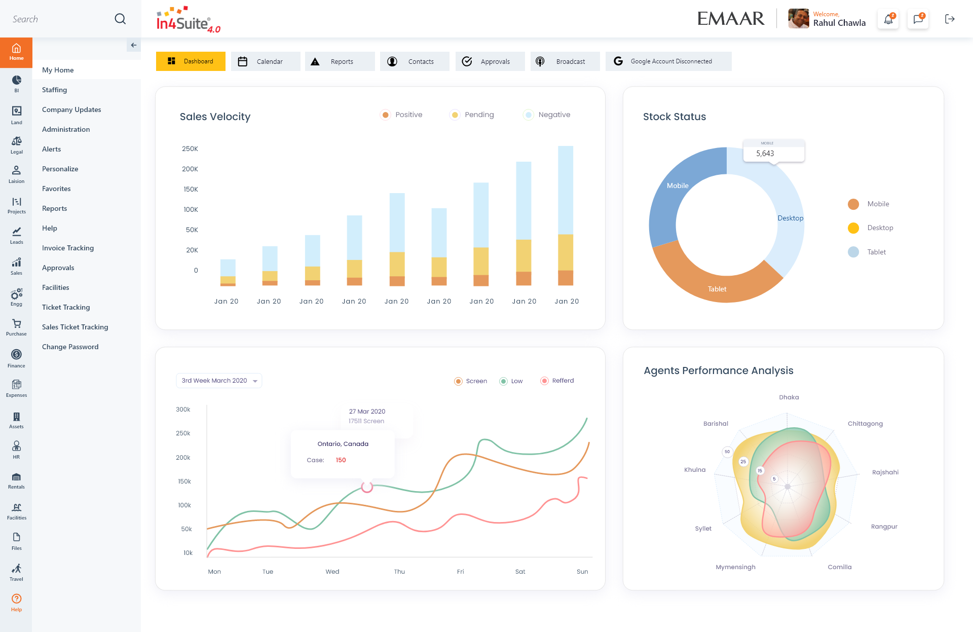 screenshot of In4Suite