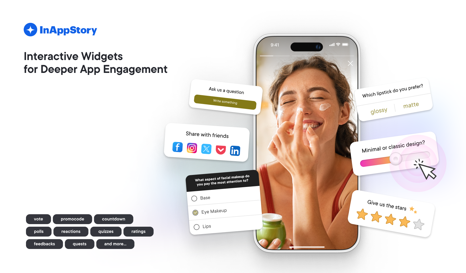 screenshot of InAppStory