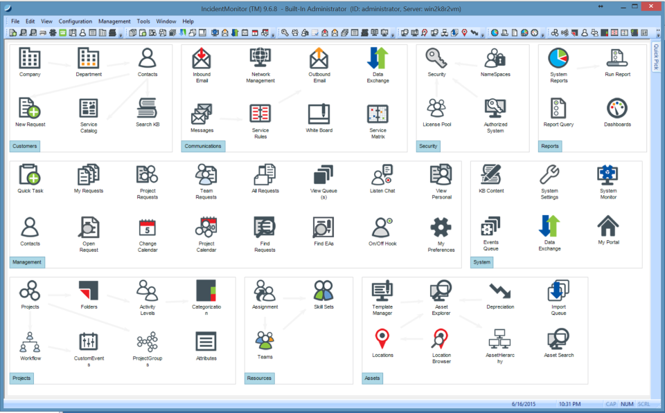 screenshot of IncidentMonitor