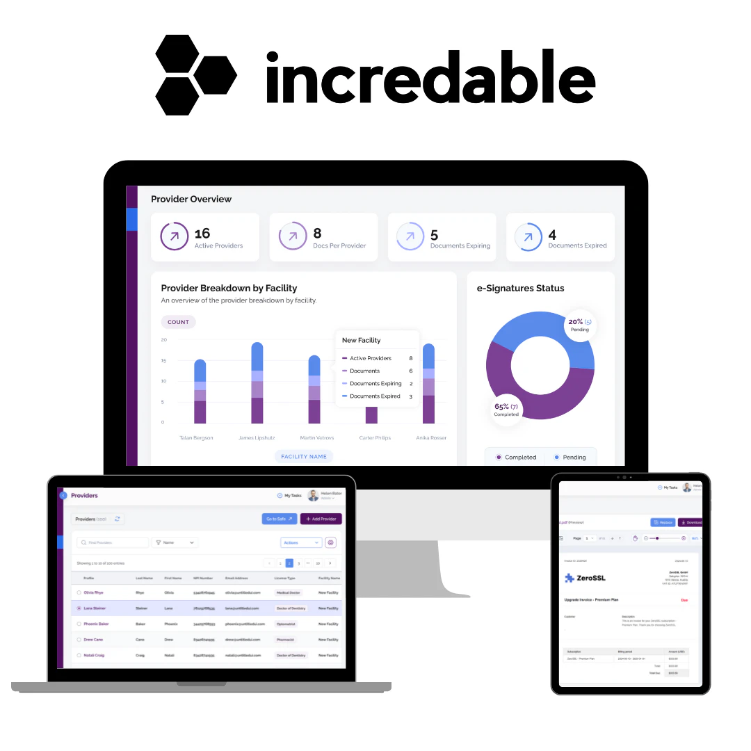 screenshot of Incredable