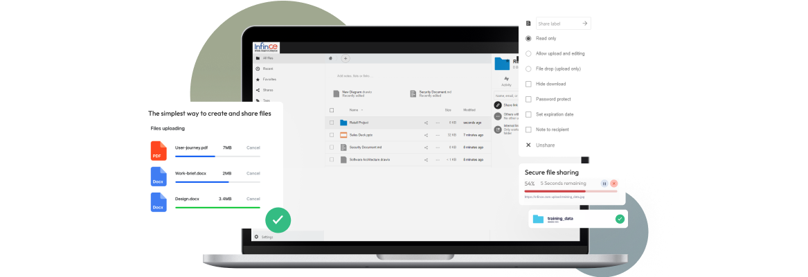 screenshot of Infince