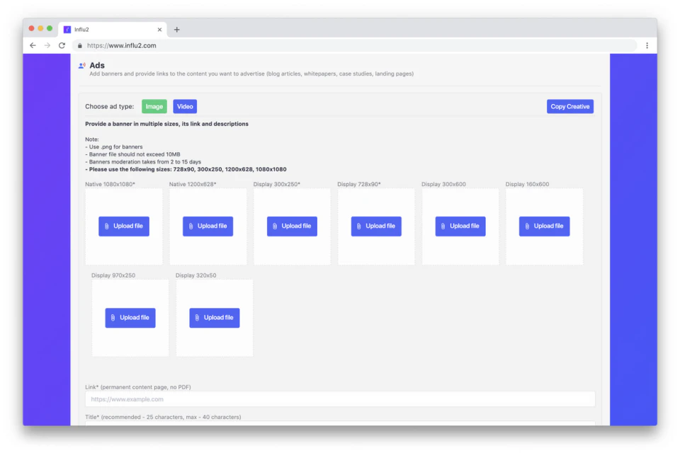 screenshot of Influ2