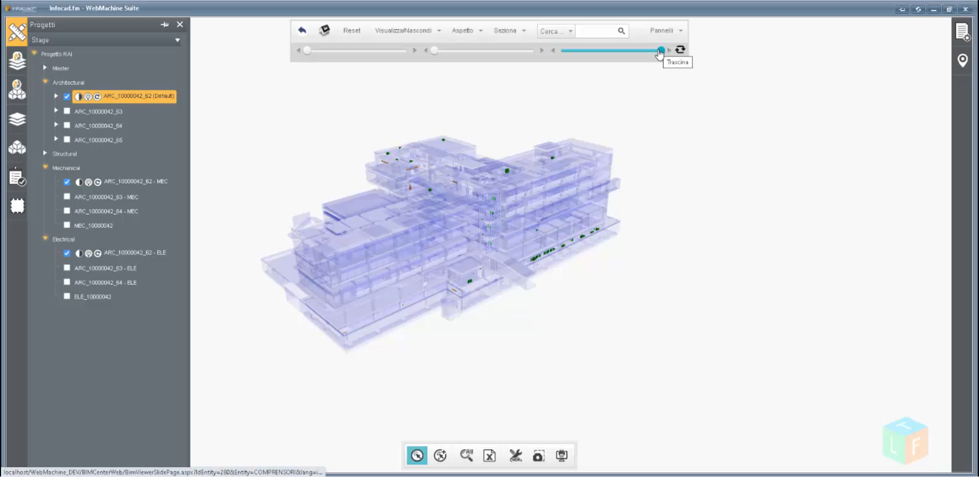 screenshot of Infocad.FM