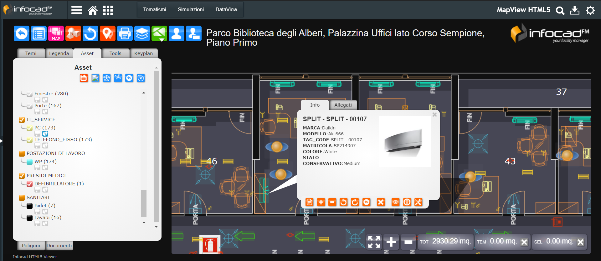 screenshot of Infocad.FM