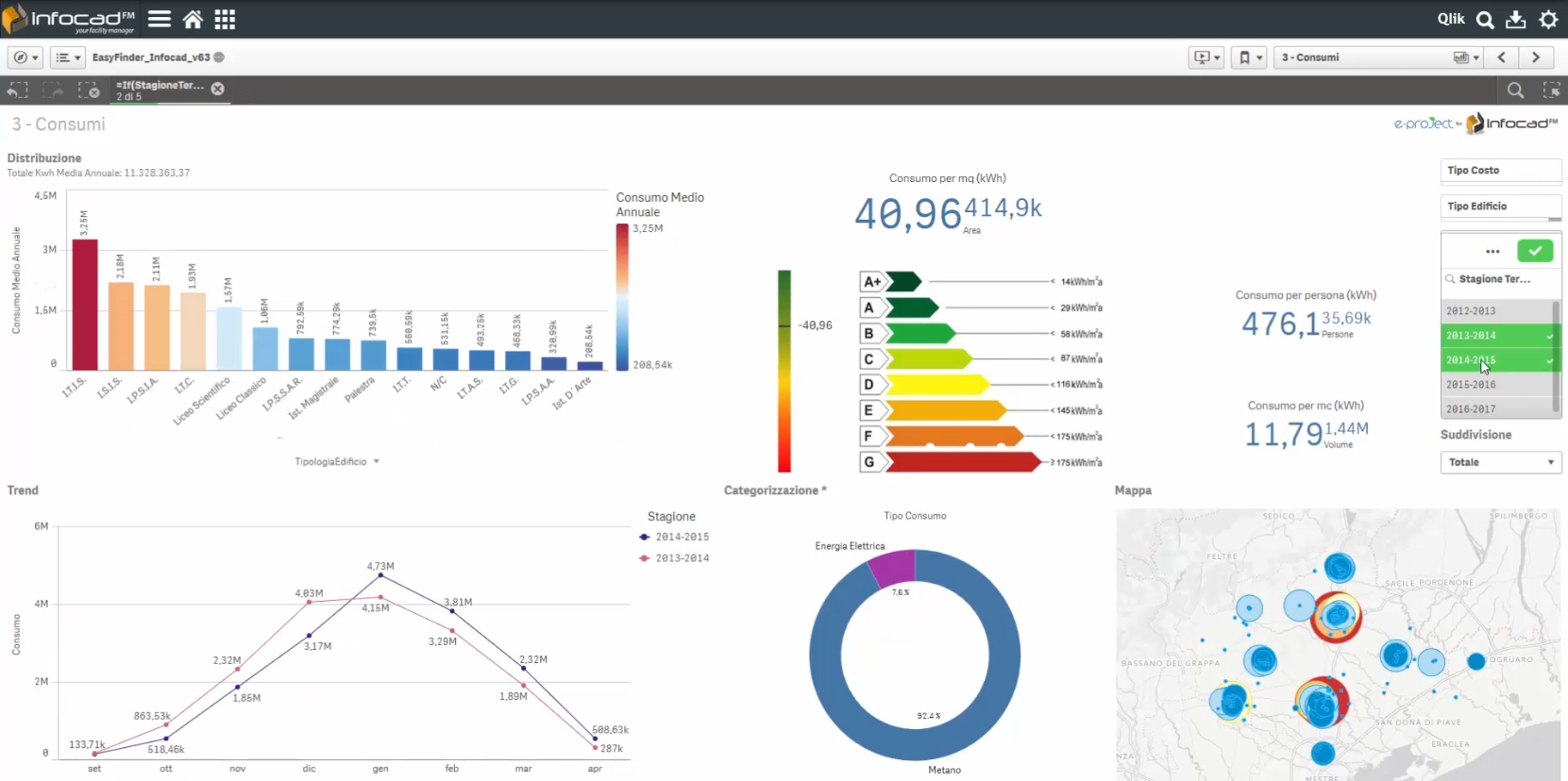 screenshot of Infocad.FM