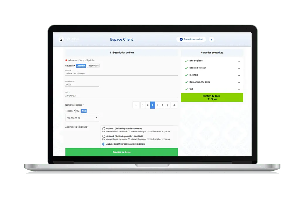 screenshot of Infoelsa