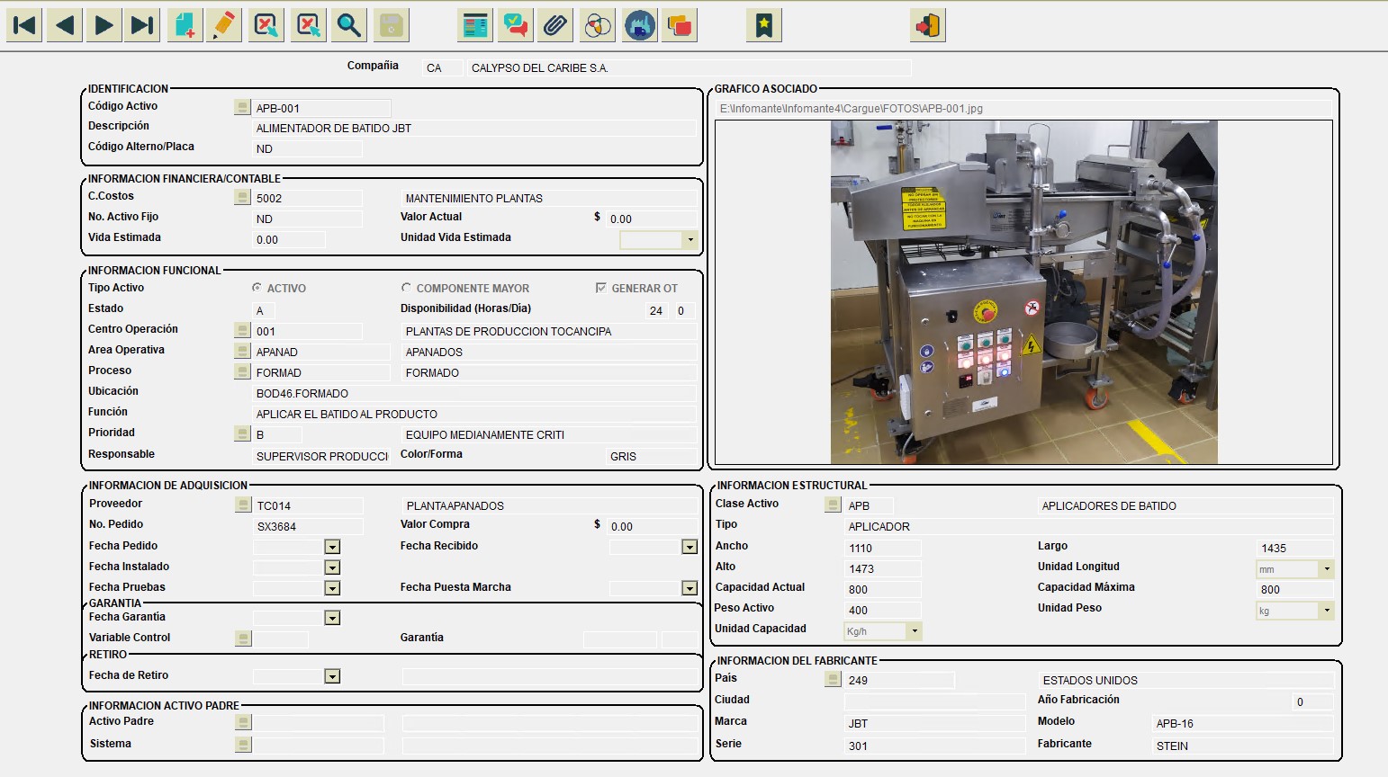screenshot of Infomante