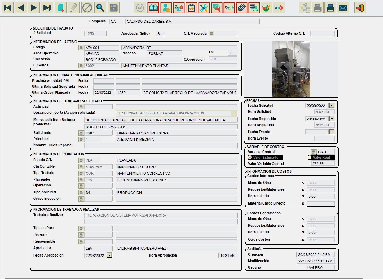 screenshot of Infomante