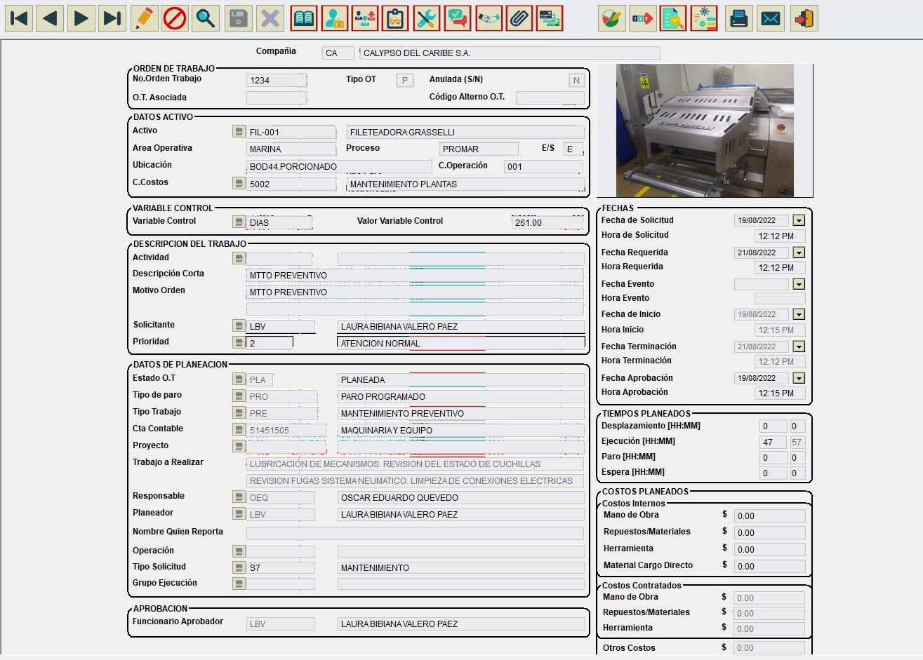 screenshot of Infomante