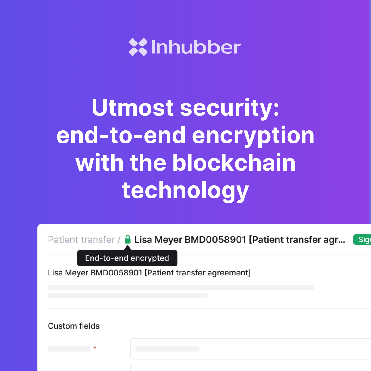 screenshot of Inhubber