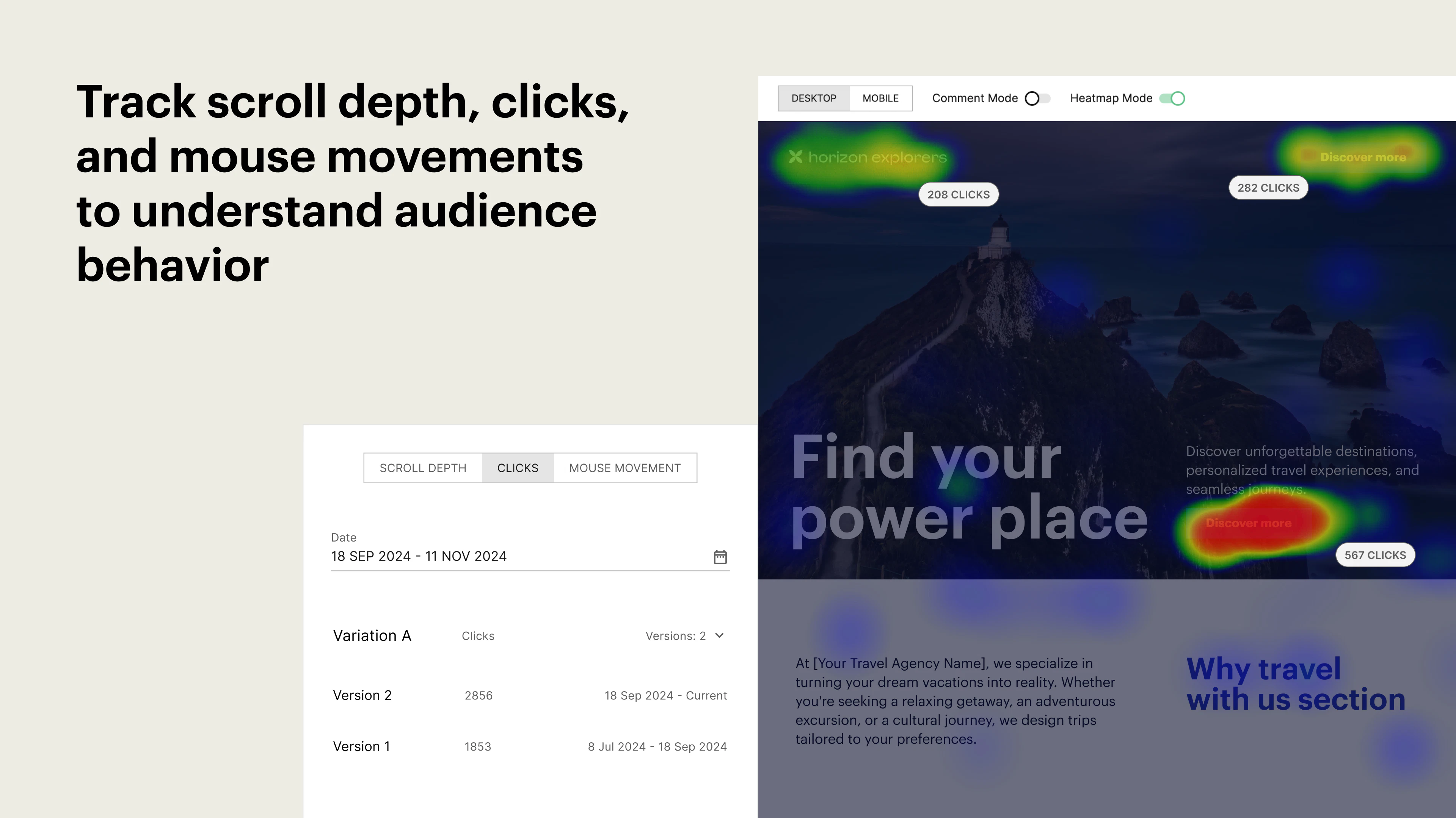 screenshot of Instapage