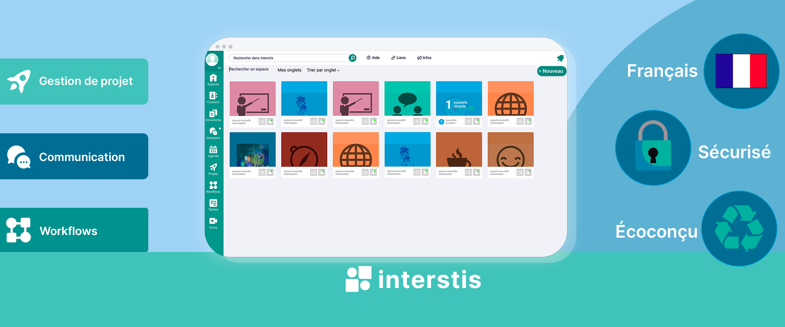 screenshot of Interstis