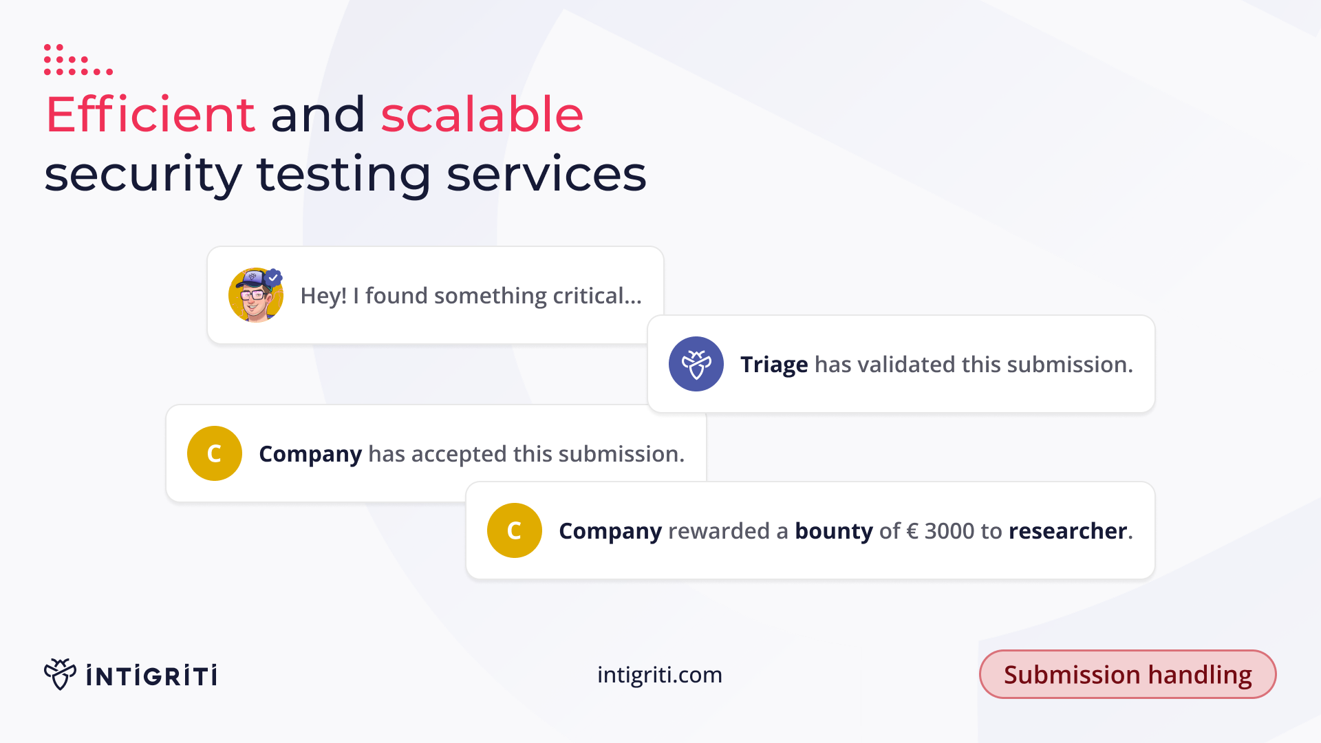 screenshot of Intigriti
