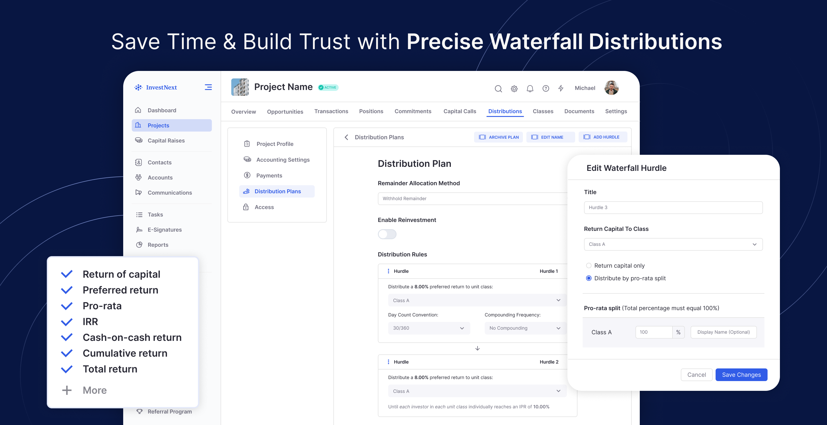 screenshot of InvestNext