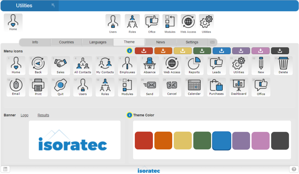 screenshot of Isoratec