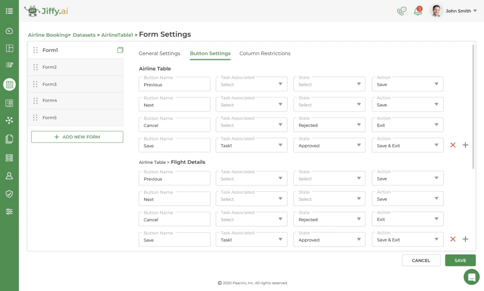 screenshot of JIFFY.ai