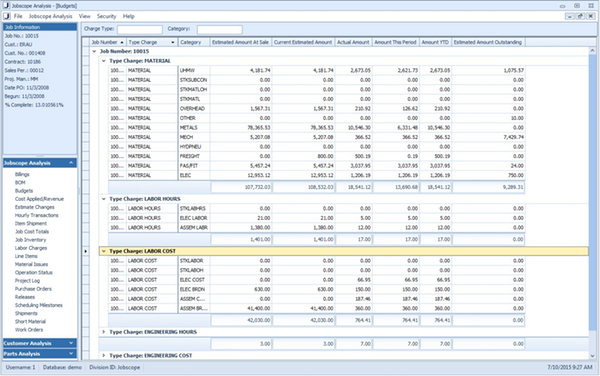 screenshot of JOBSCOPE