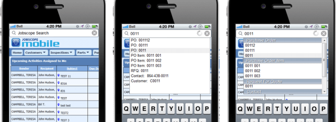 screenshot of JOBSCOPE