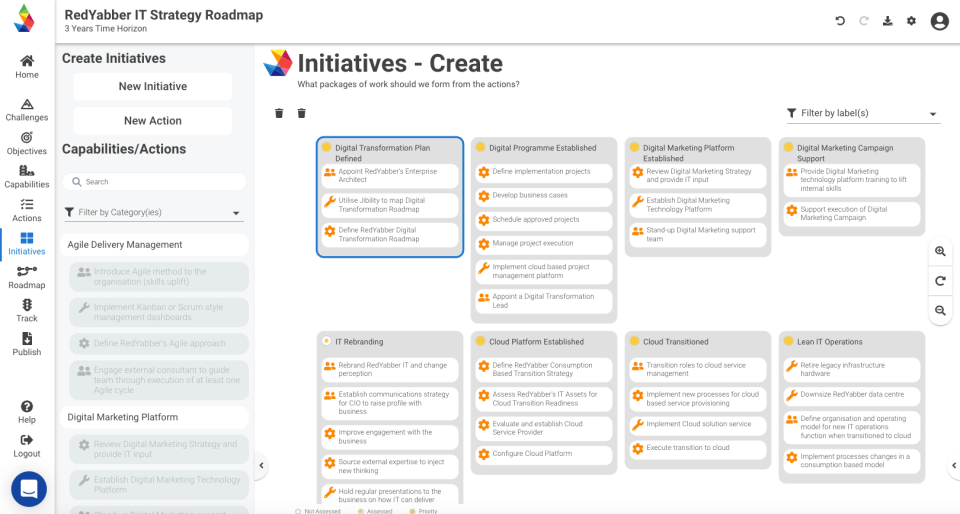 screenshot of Jibility