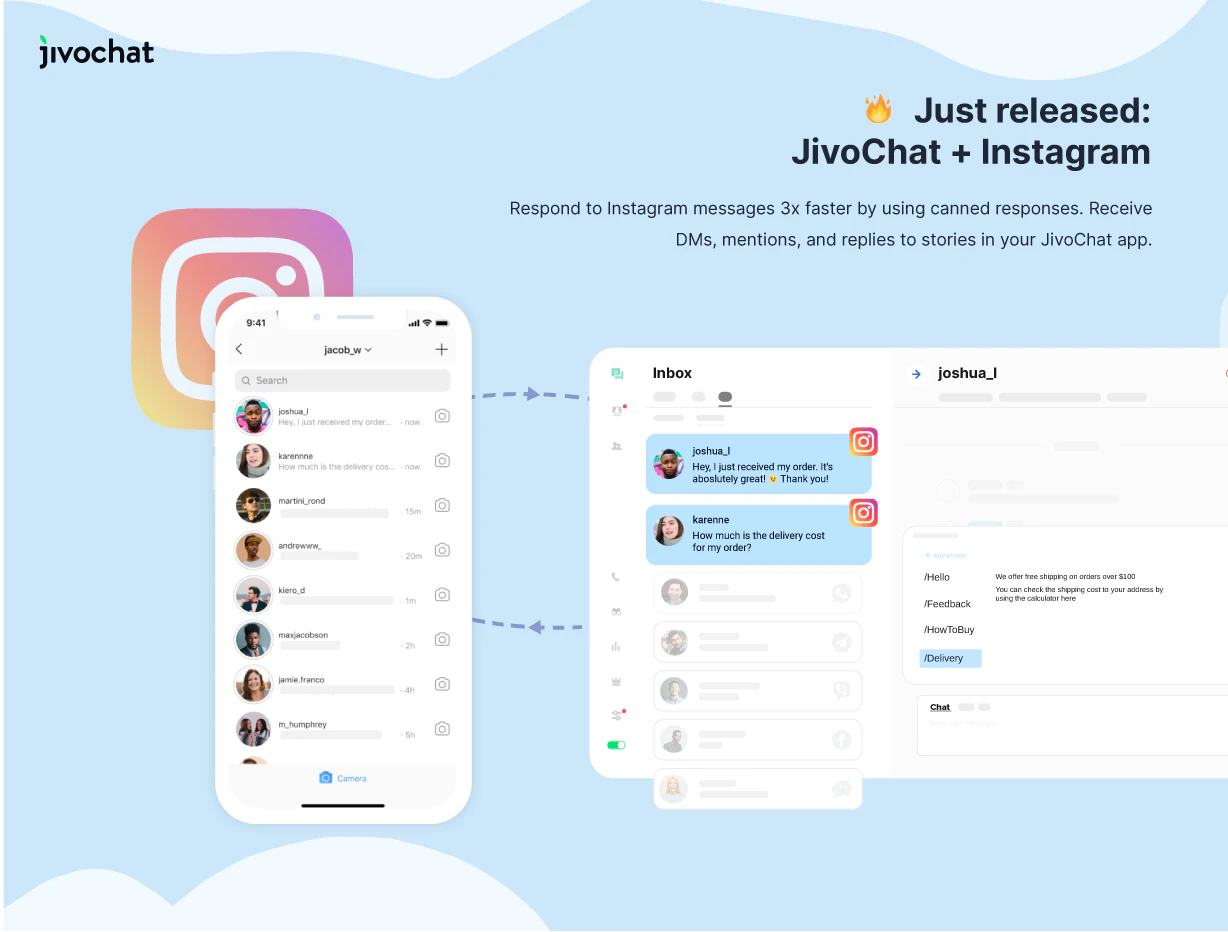 screenshot of JivoChat