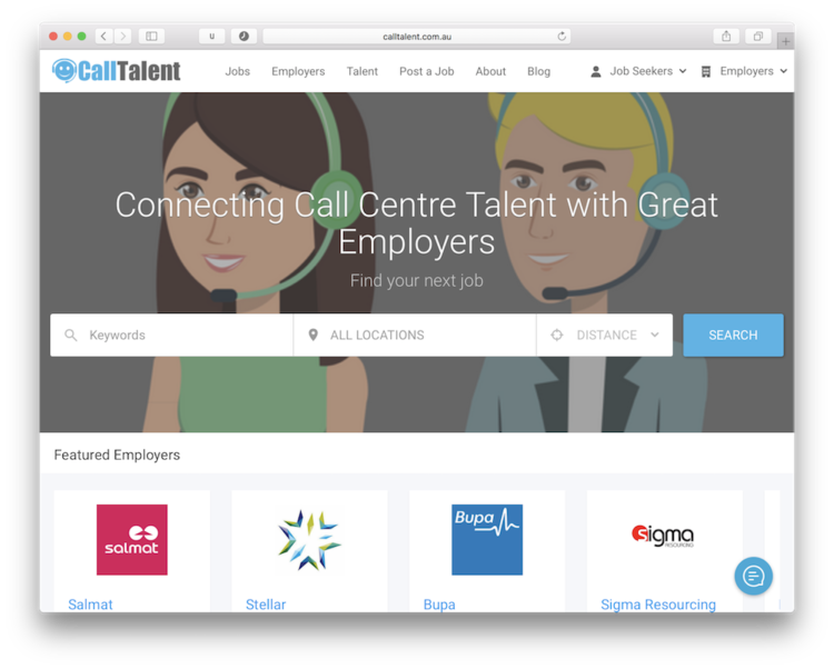 screenshot of JobBoard.io
