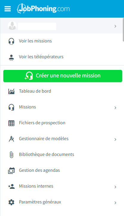 screenshot of JobPhoning