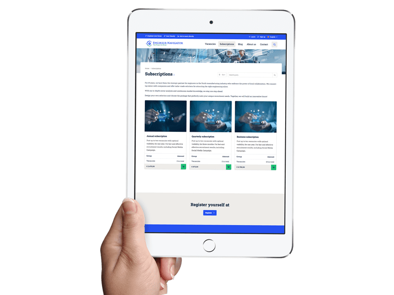 screenshot of JobSaaS