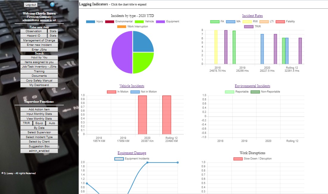 screenshot of JobSight