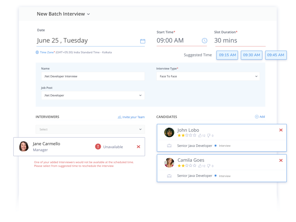 screenshot of Jobsoid