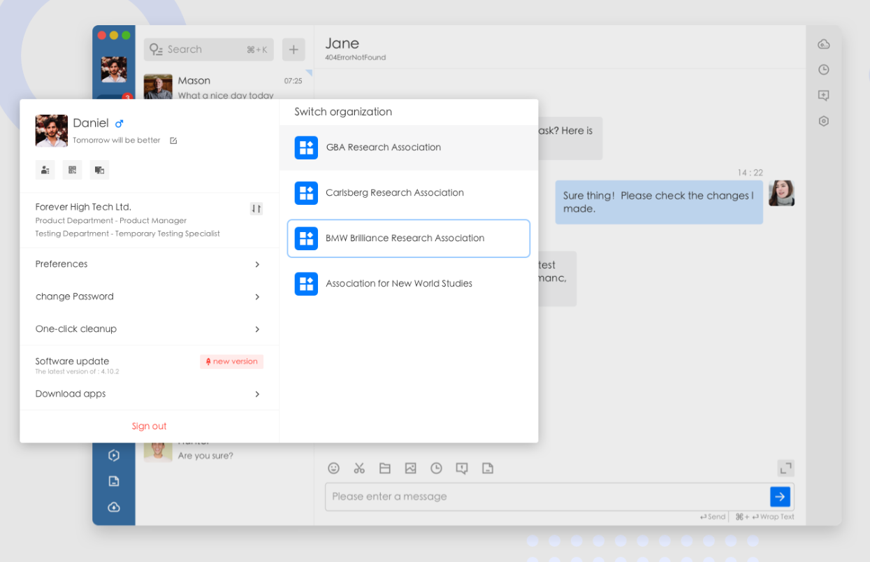 screenshot of JoiTeam