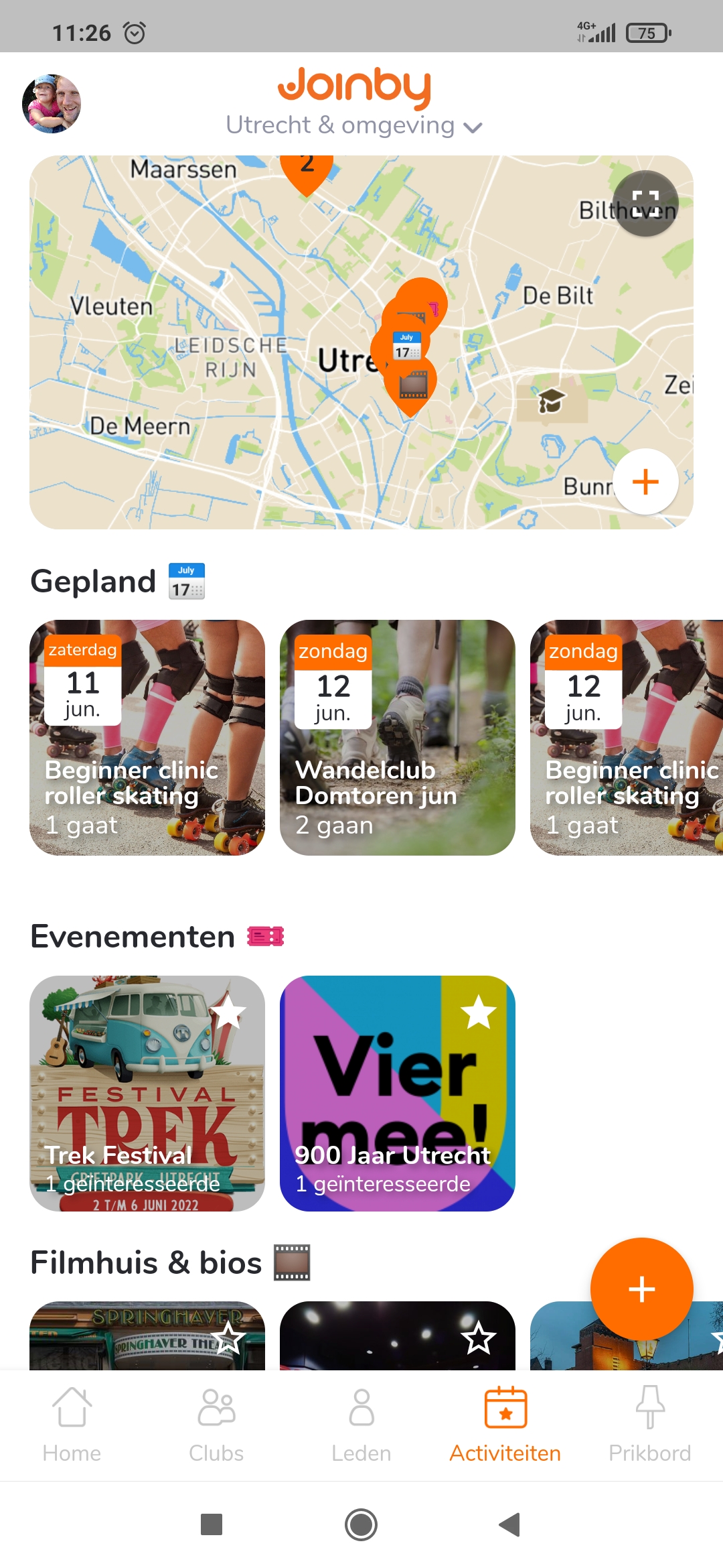 screenshot of Joinby