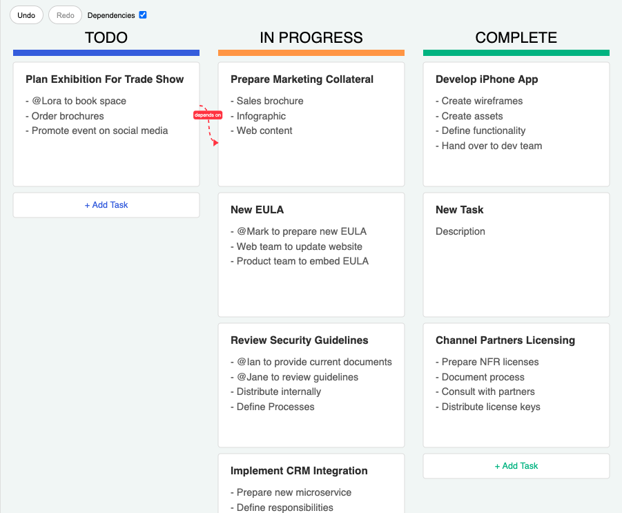 screenshot of JointJS