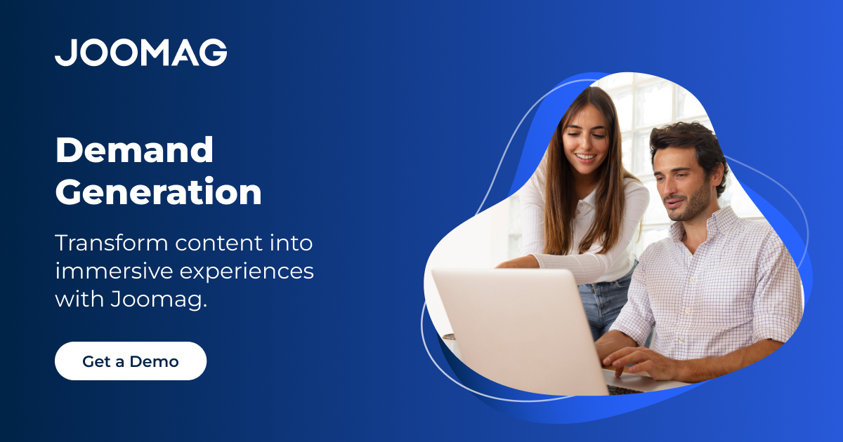 screenshot of Joomag