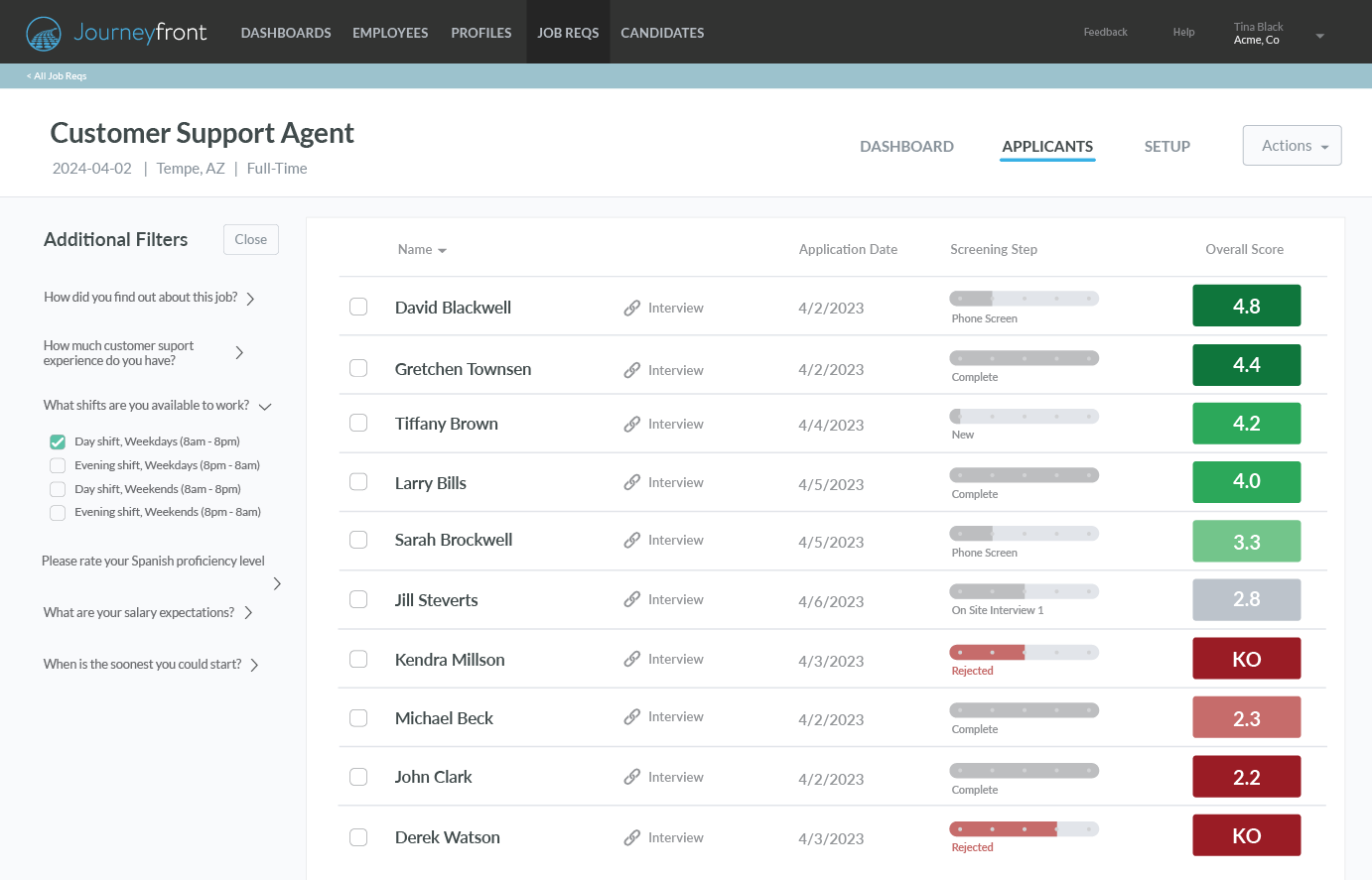 screenshot of Journeyfront