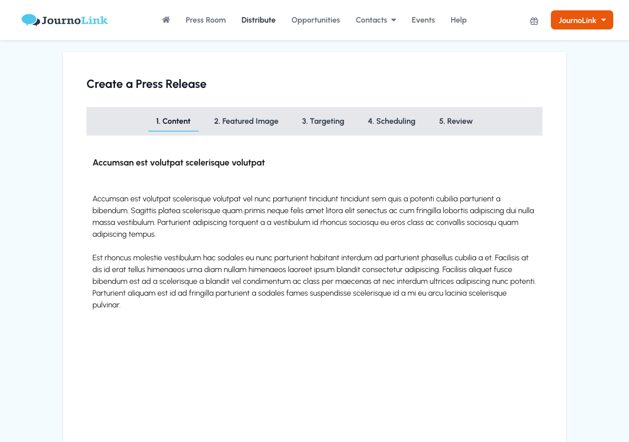 screenshot of JournoLink