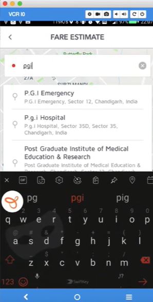 screenshot of Jugnoo