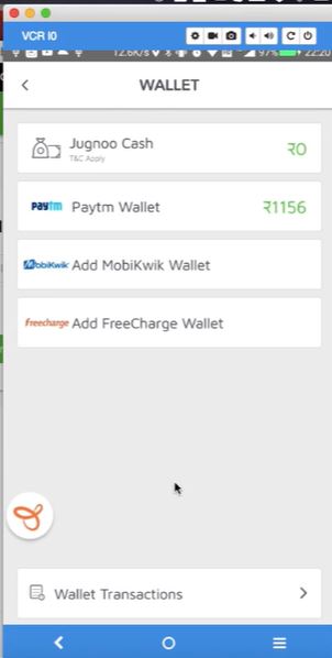 screenshot of Jugnoo