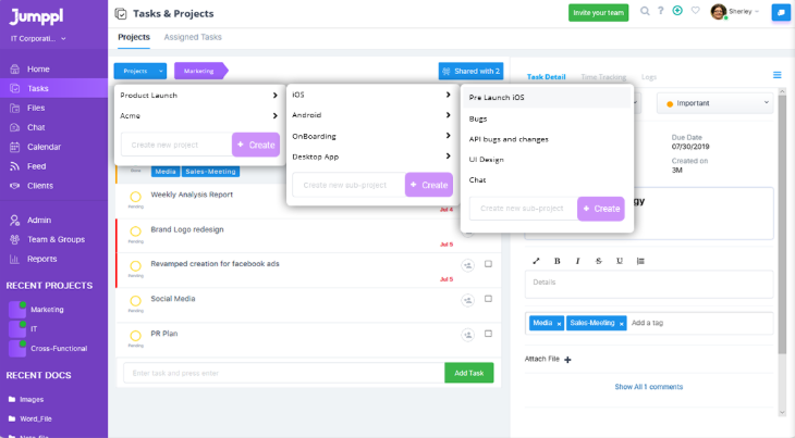 screenshot of Jumppl