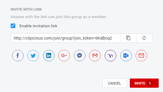 screenshot of JustClip
