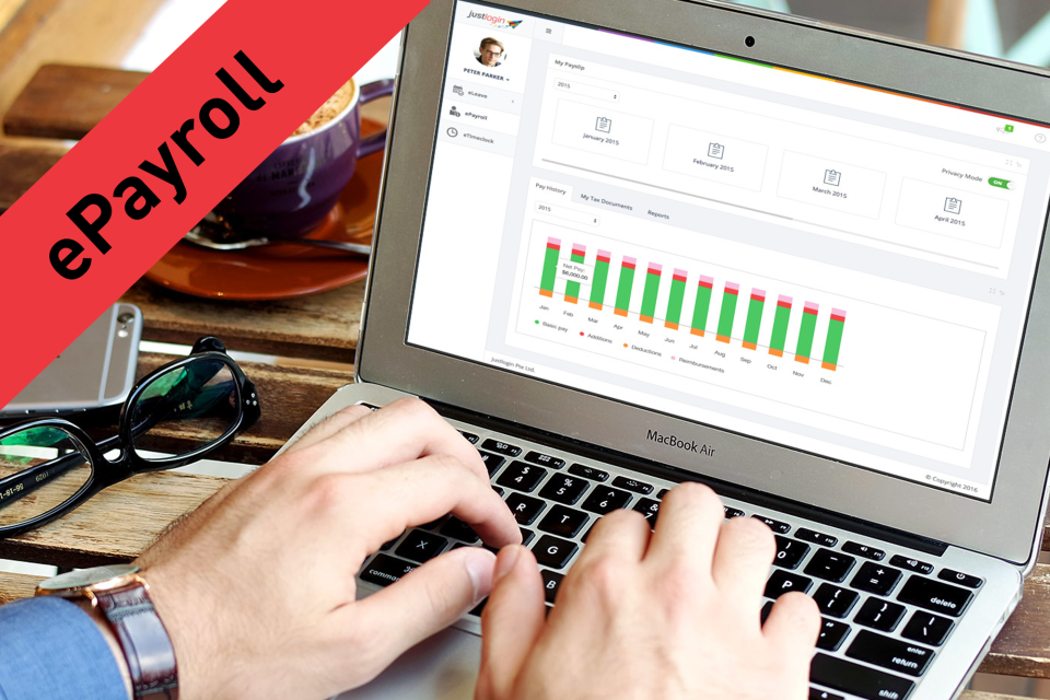 screenshot of Justlogin