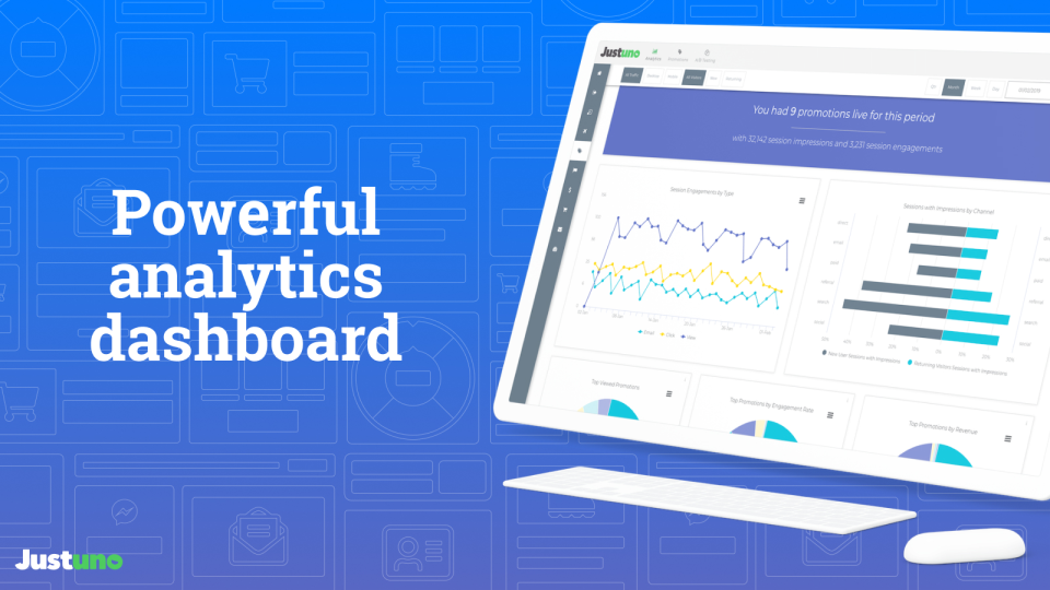 screenshot of Justuno