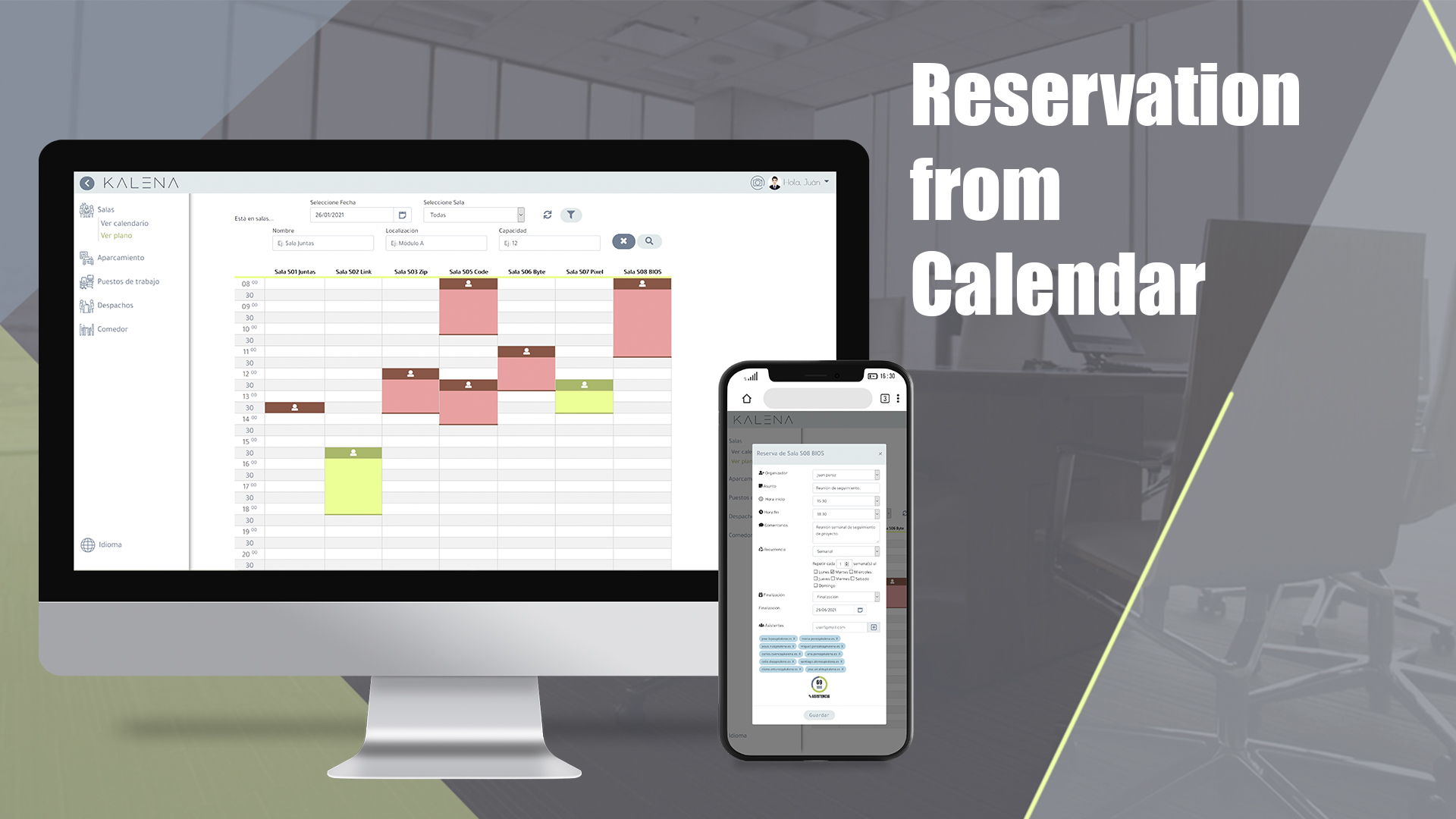 screenshot of KALENA