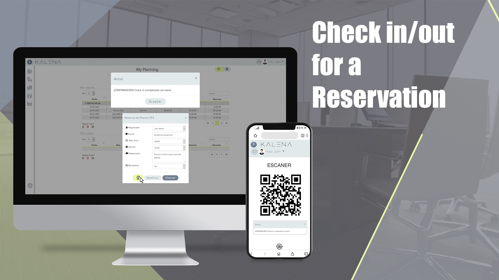 screenshot of KALENA