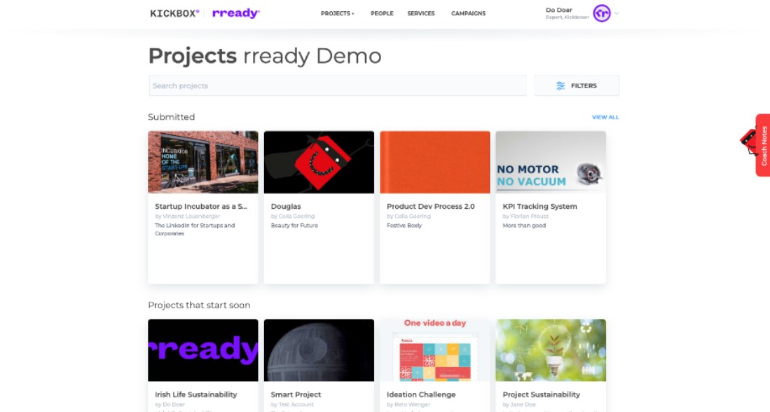 screenshot of KICKBOX