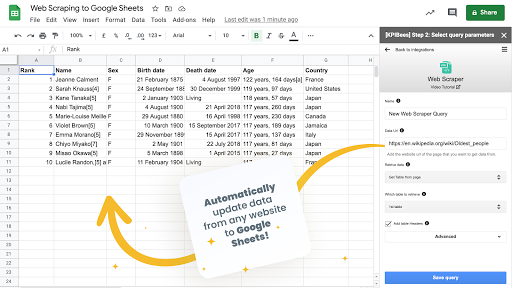 screenshot of KPIBees