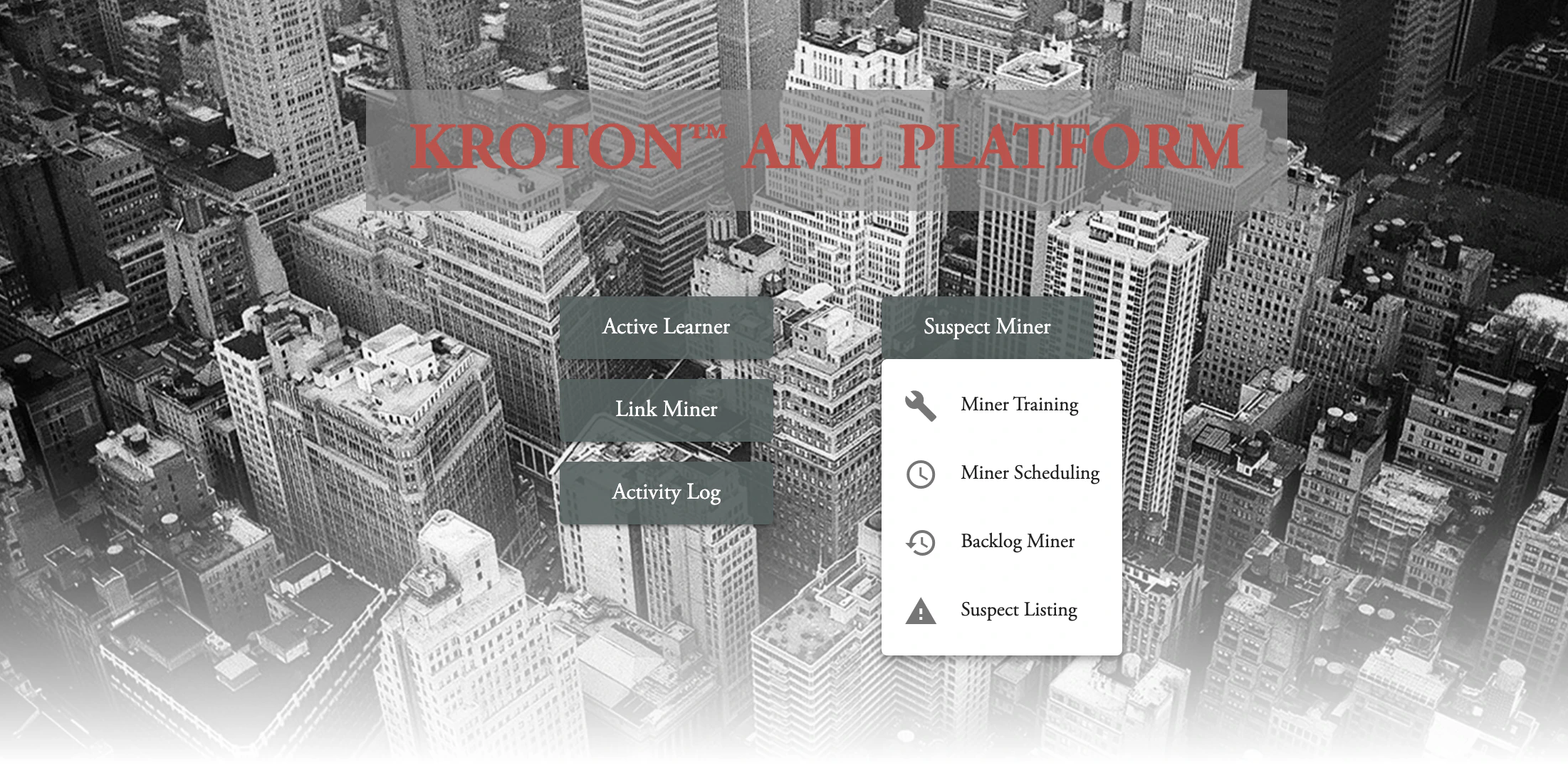 screenshot of KROTON
