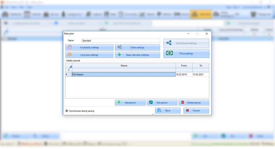 screenshot of KWHotel