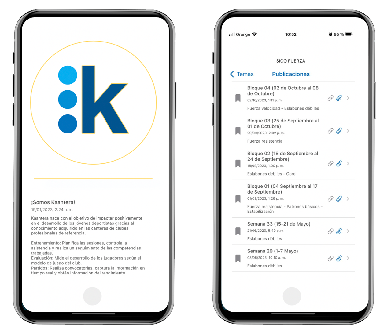 screenshot of Kaantera